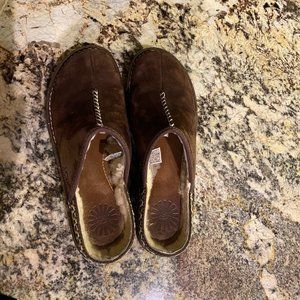 Ugg Brown Clogs Size 9